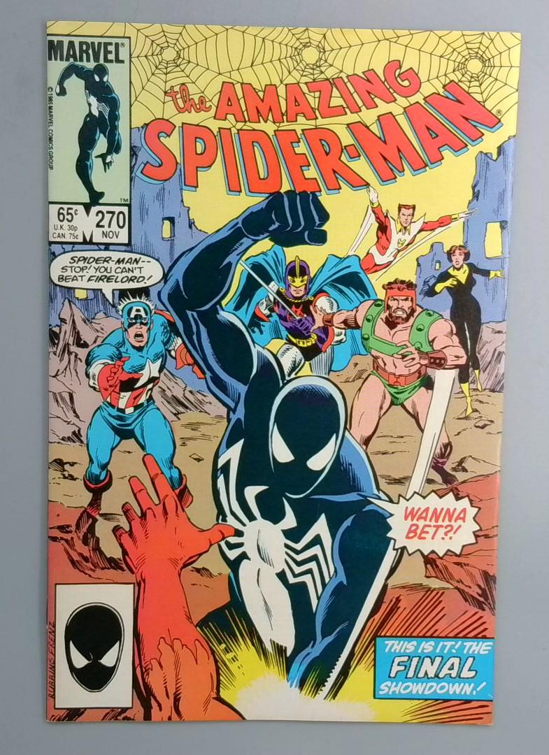 Amazing Spider-Man #270 VF+ Firelord Marvel Comics 1985