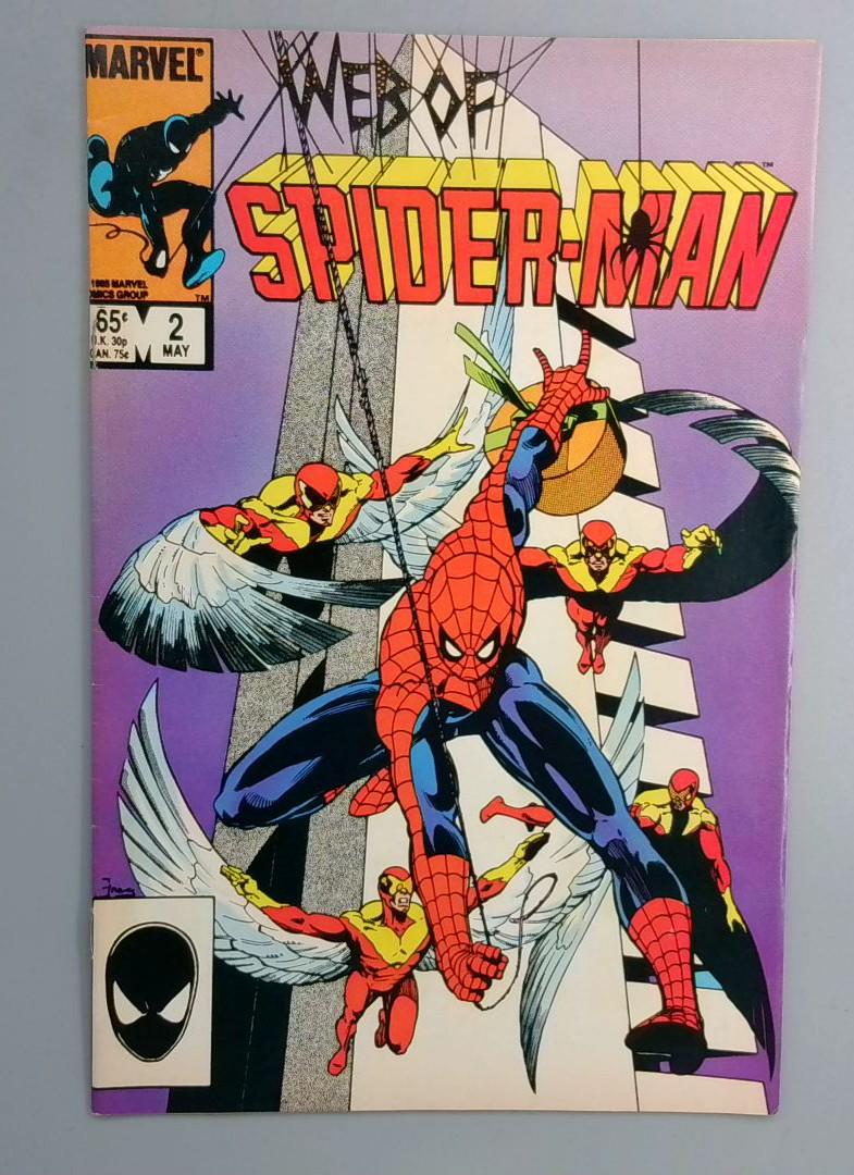Web of Spider-Man #2 Direct Edition Marvel 1985