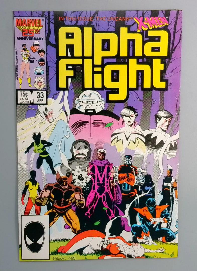 Alpha Flight #33 1st Lady Deathstrike Marvel 1985