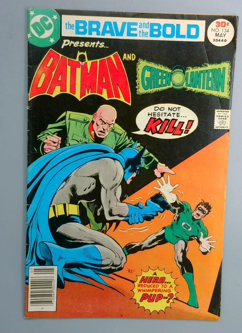 Brave and the Bold #134 Batman and Green Lantern Team-Up DC 1977