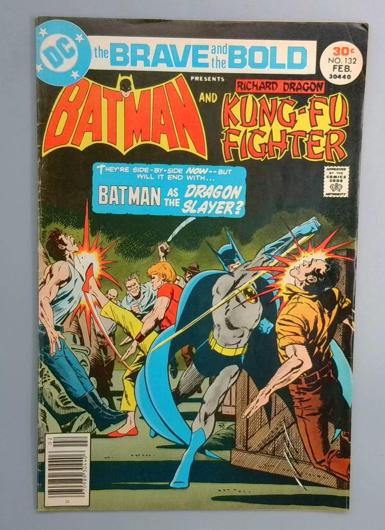 Brave and the Bold #132 Batman and Kung Fu Fighter DC 1977