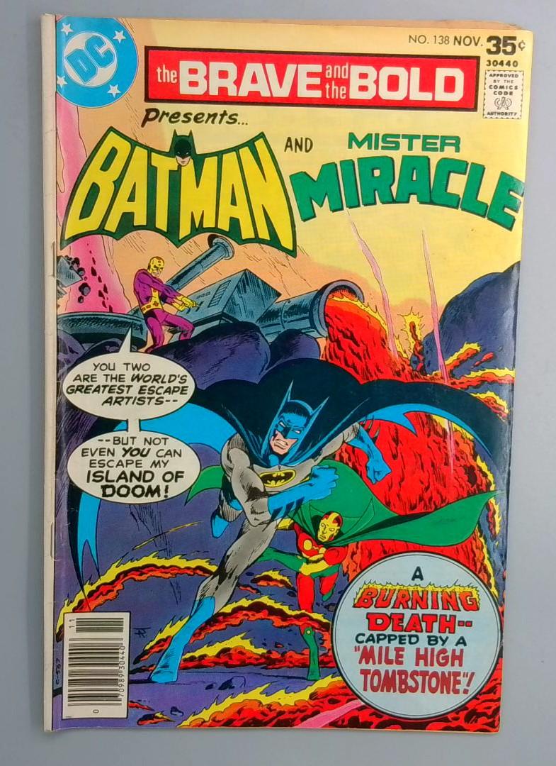 Brave and the Bold #138 Batman and Mr. Miracle DC 1977