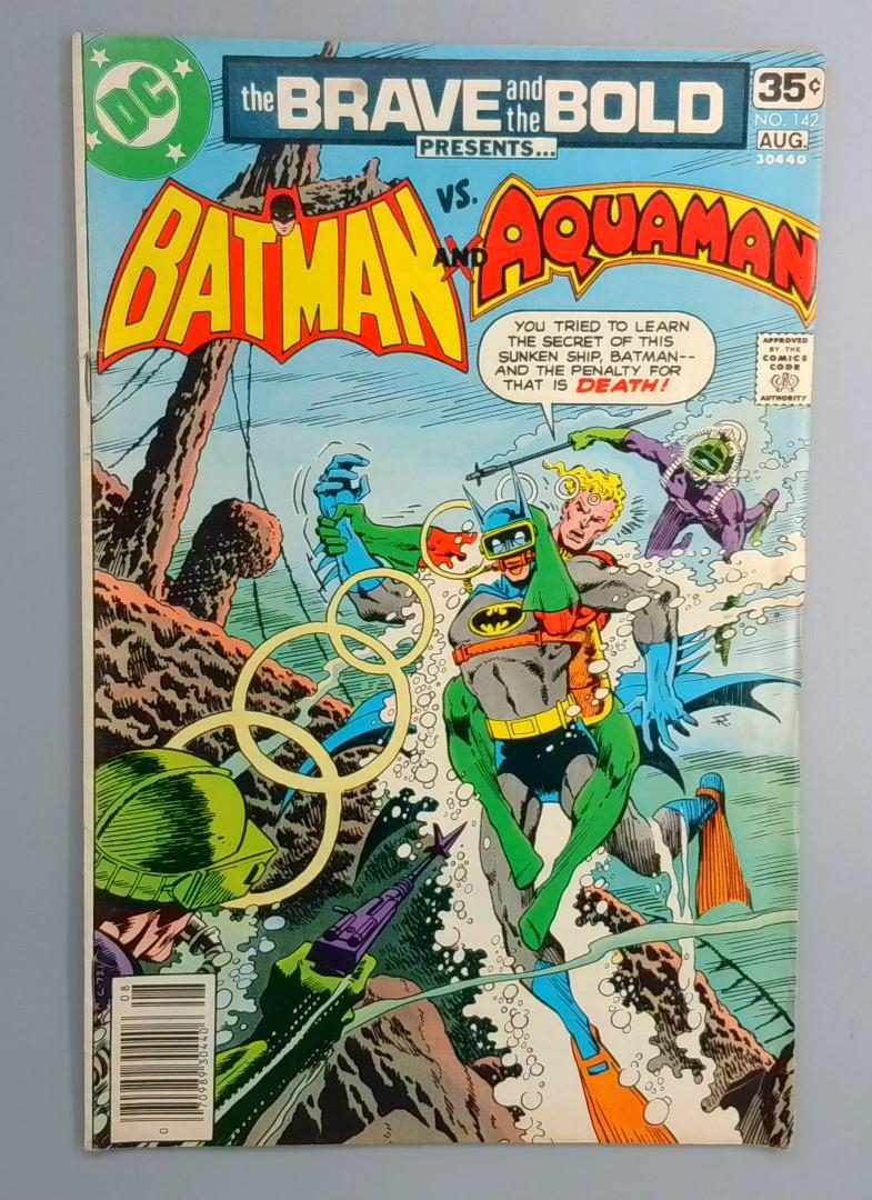 Brave and the Bold #142 FN Batman and Aquaman DC 1978