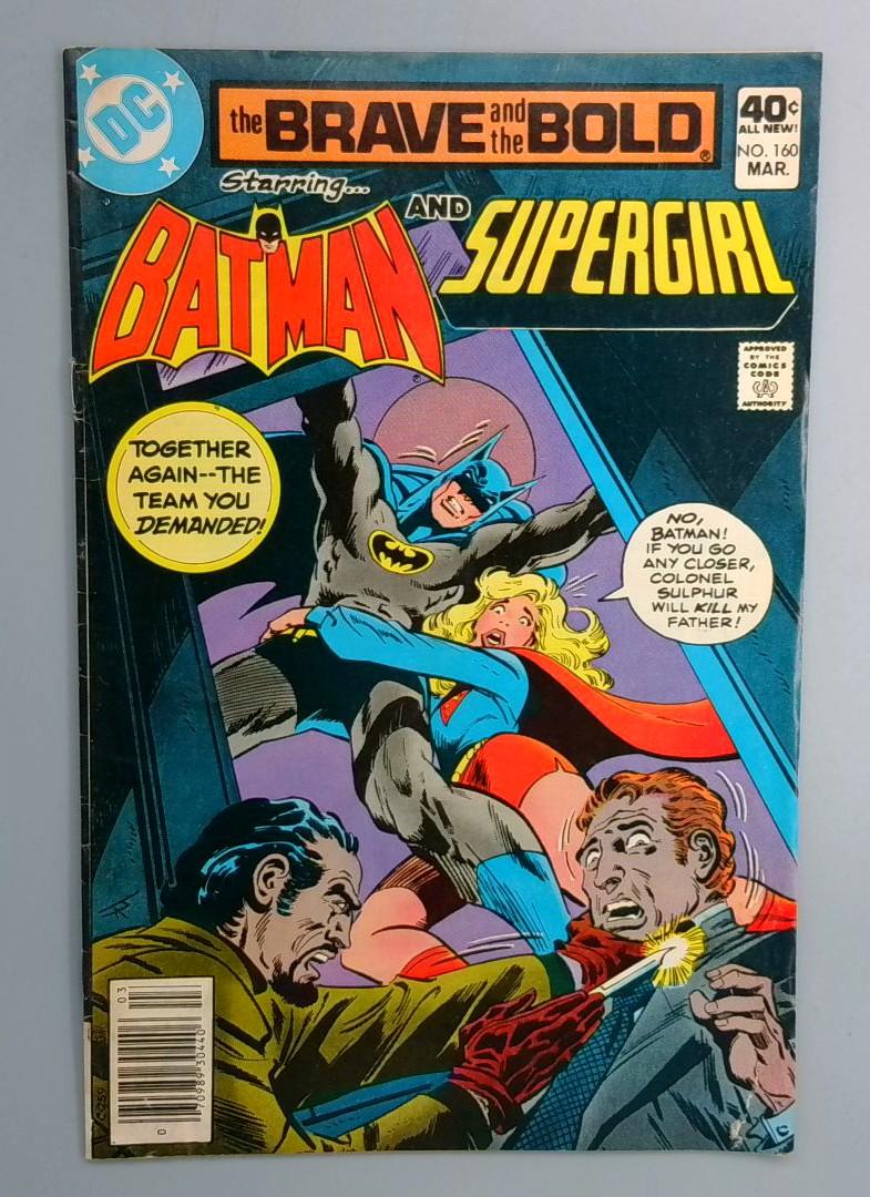 Brave and the Bold #160 Batman and Supergirl DC 1980