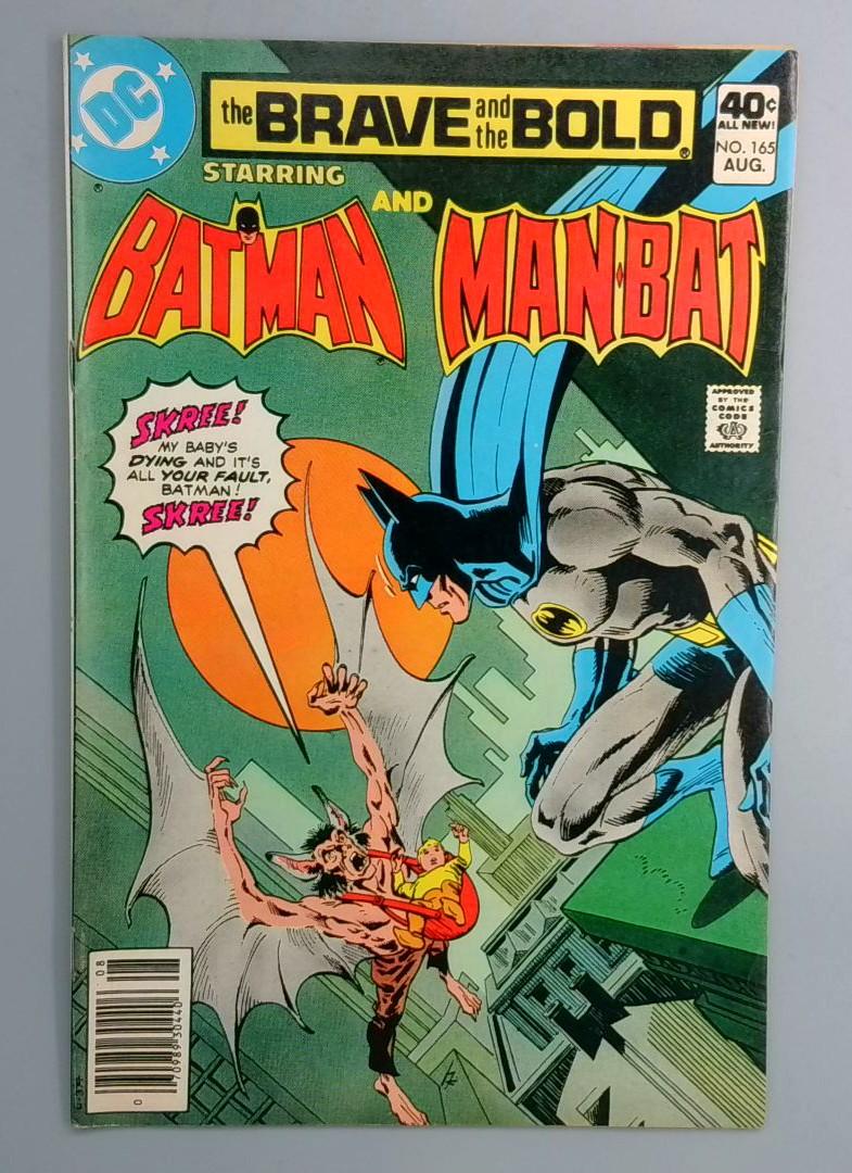 Brave and the Bold #165 FN Batman and Man-Bat DC 1980