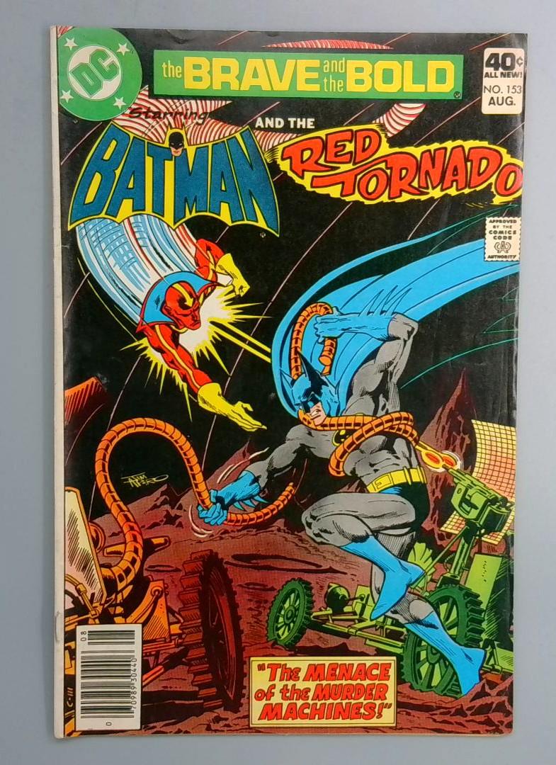 Brave and the Bold #153 Batman and the Red Tornado DC 1979
