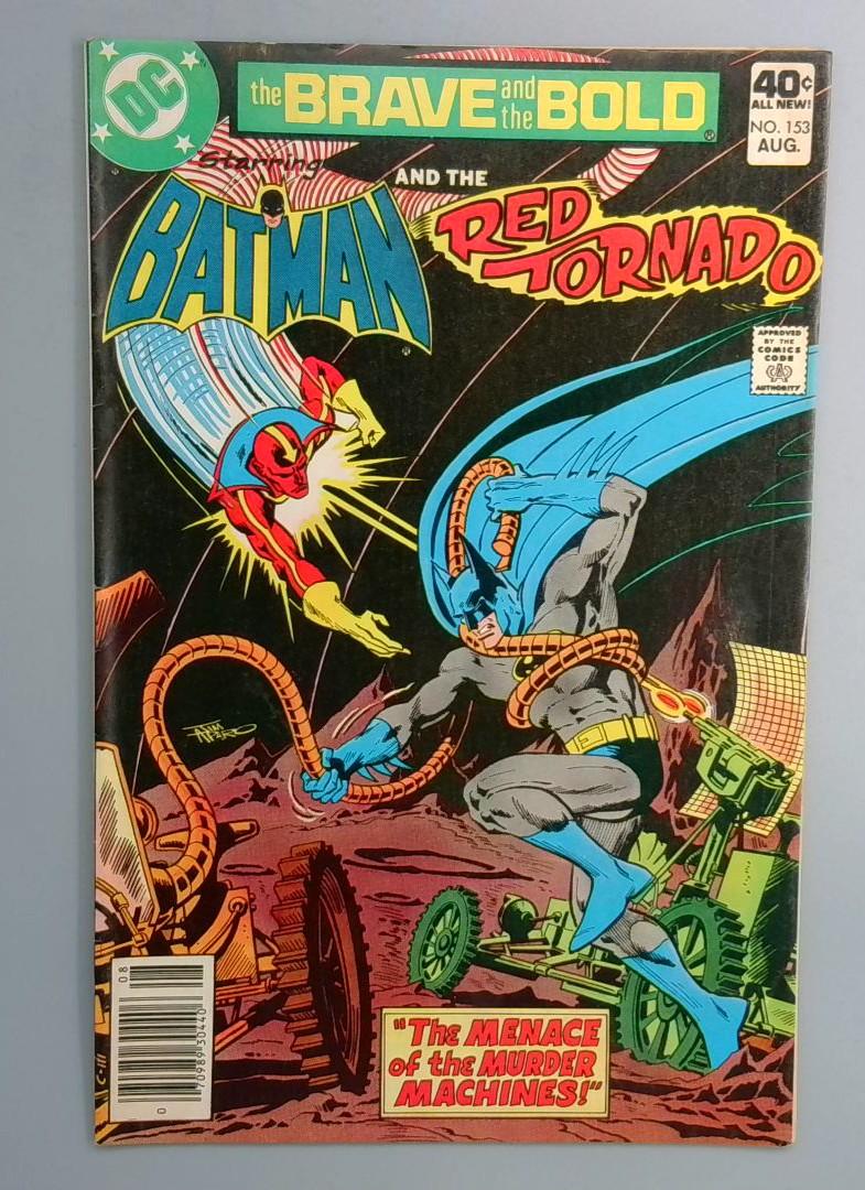 Brave and the Bold #153 Batman and the Red Tornado DC 1979 Copy2