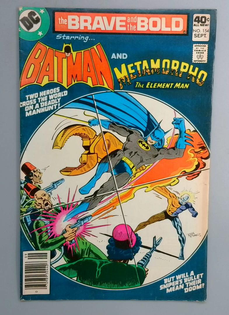 Brave and the Bold #154 Batman and Metamorpho DC 1979