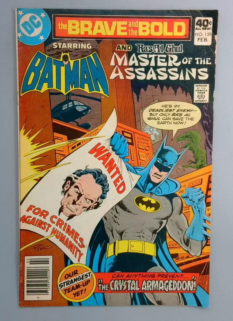 Brave and the Bold #159 Batman and Ras Al Ghul DC 1980