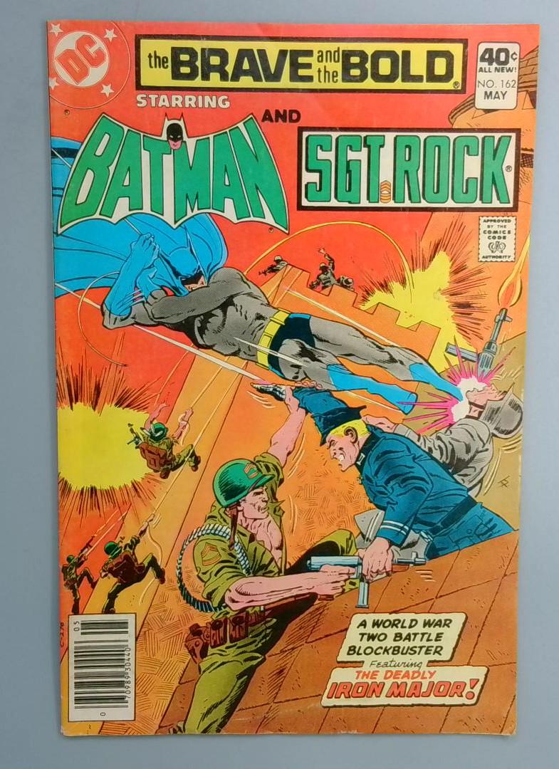 Brave and the Bold #162 Batman and Sgt. Rock DC 1980