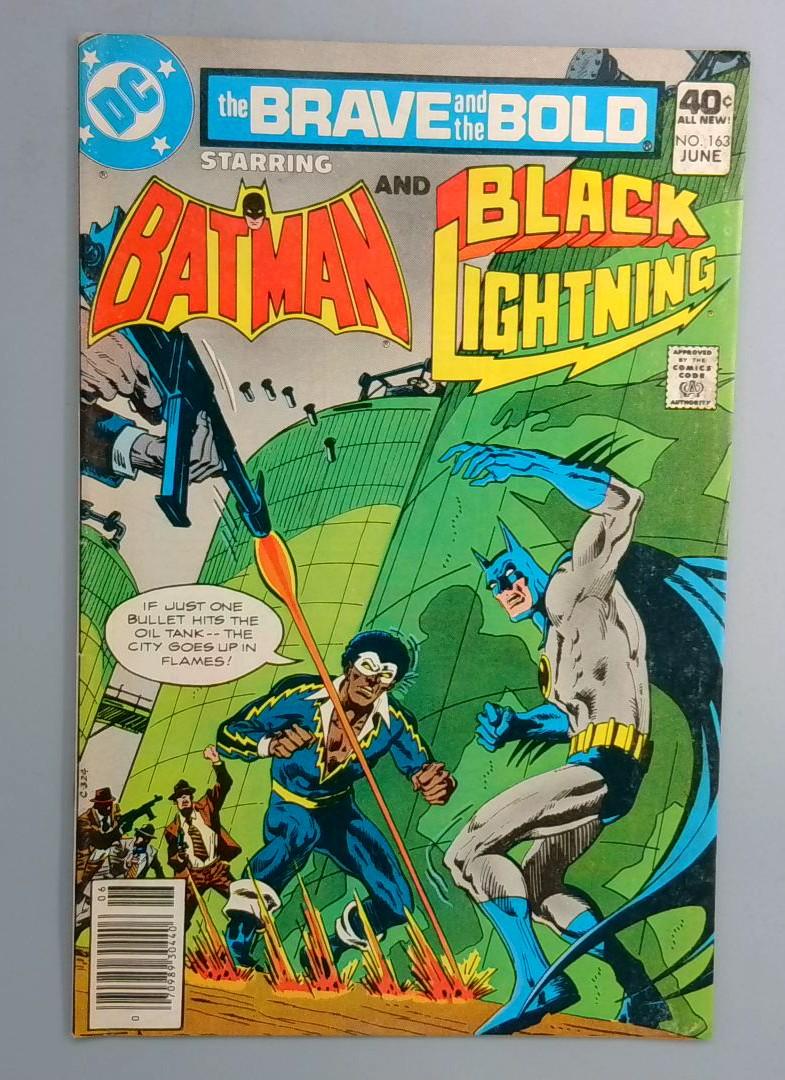 Brave and the Bold #163 Batman and Black Lightning DC 1980