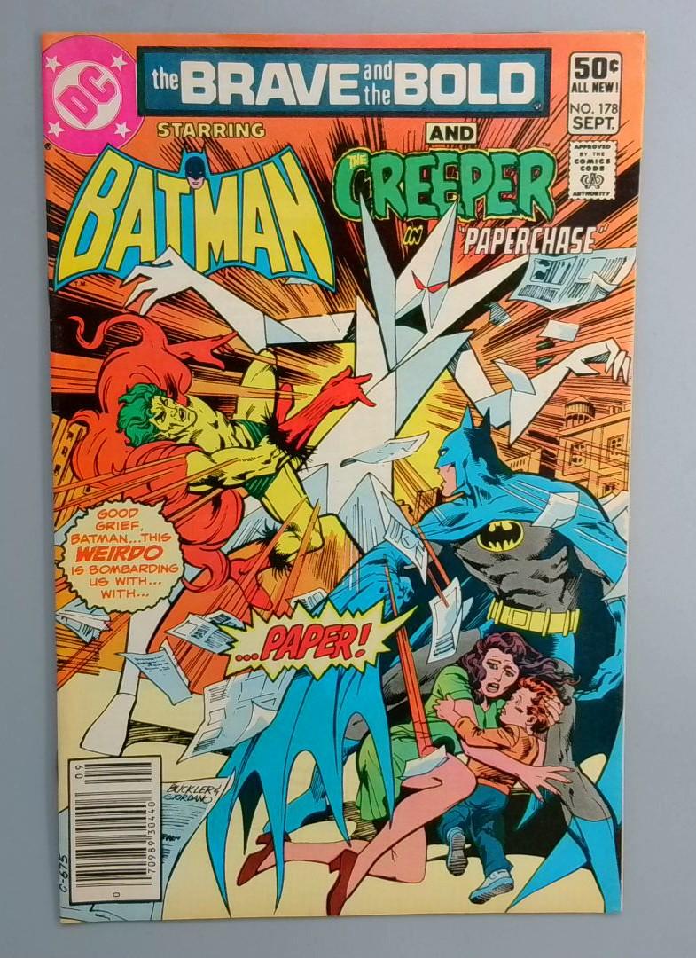 Brave and the Bold #178 Batman and the Creeper Direct Edition DC 1981