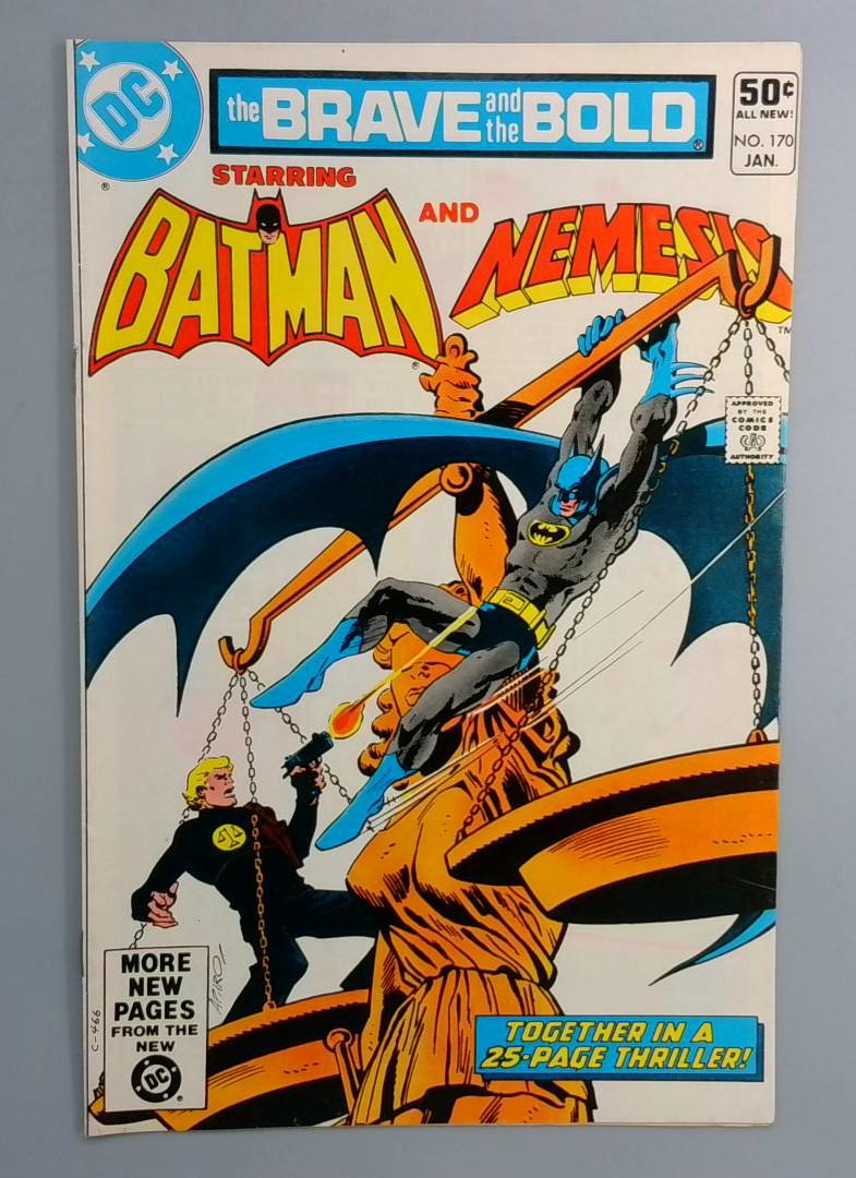 Brave and the Bold #170 Batman and Nemesis Direct Edition DC 1981