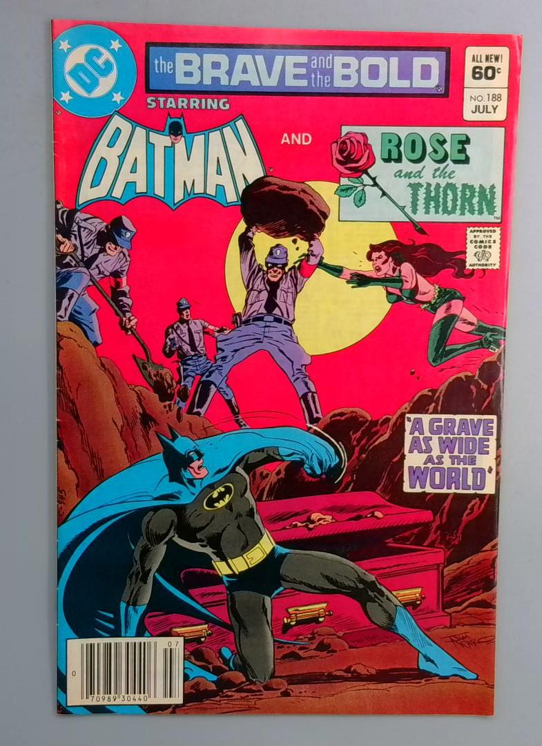 Brave and the Bold #188 Batman and Rose and the Thorn Newsstand DC 1982
