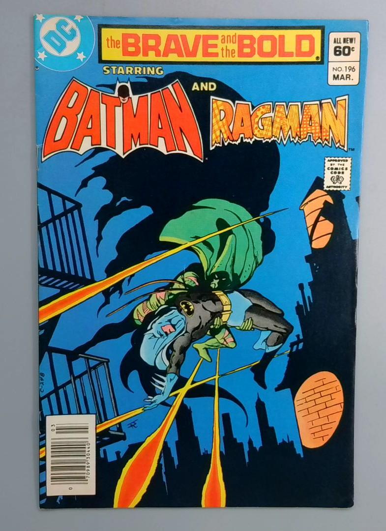 Brave and the Bold #196 Batman and Ragman Newsstand Edition DC 1983