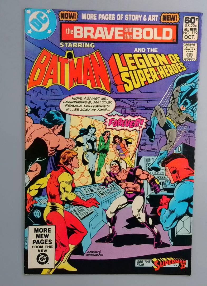 Brave and the Bold #179 Batman and the Legion of Super Heroes DC 1982