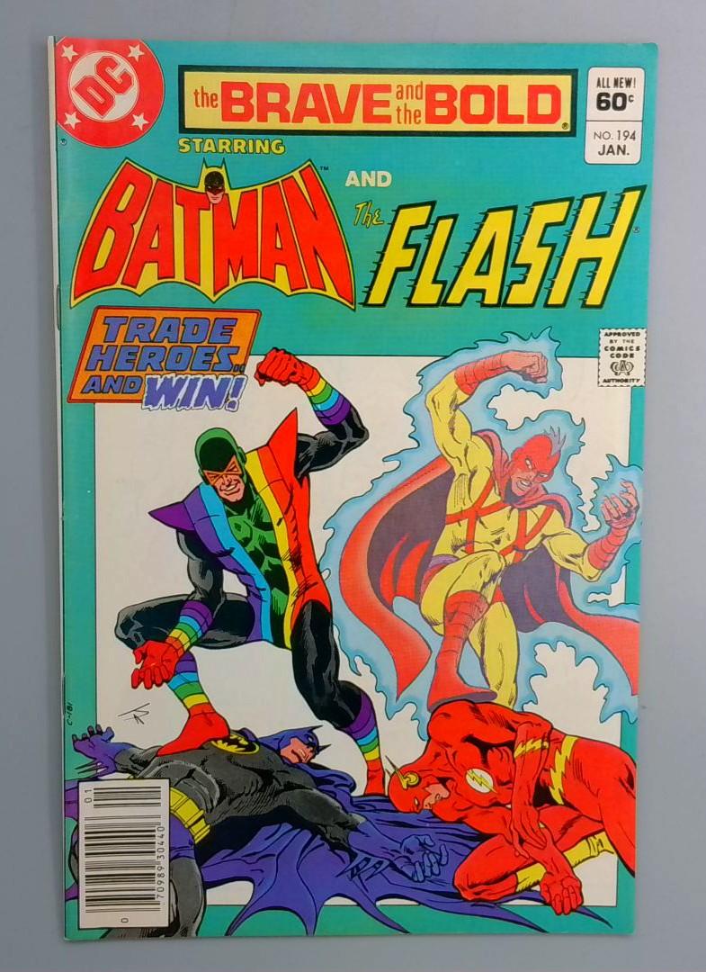 Brave and the Bold #194 Batman and the Flash Newsstand Edition DC 1983