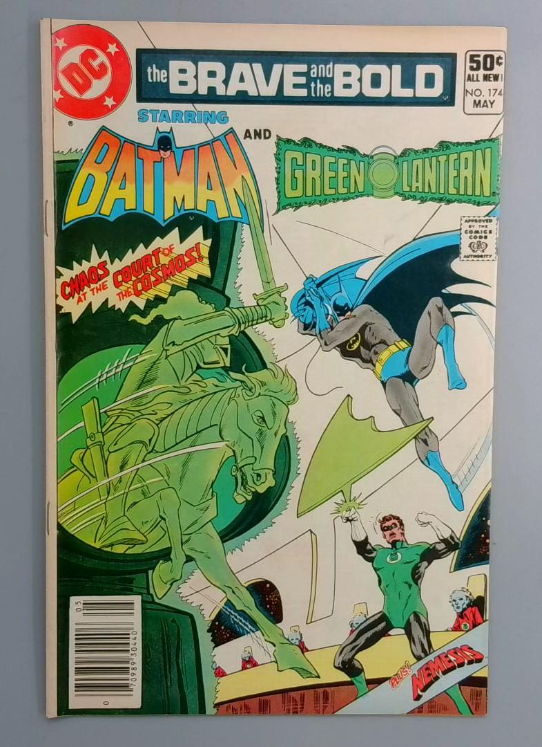 Brave and the Bold #174 Batman and Green Lantern Newsstand DC 1981
