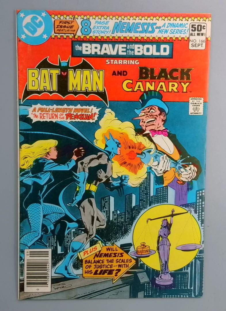 Brave and the Bold #166 1st Appearance of Nemesis DC 1980