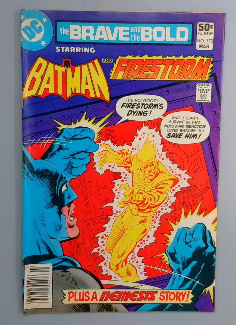 Brave and the Bold #172b Batman and Firestorm Newsstand Edition DC 1981
