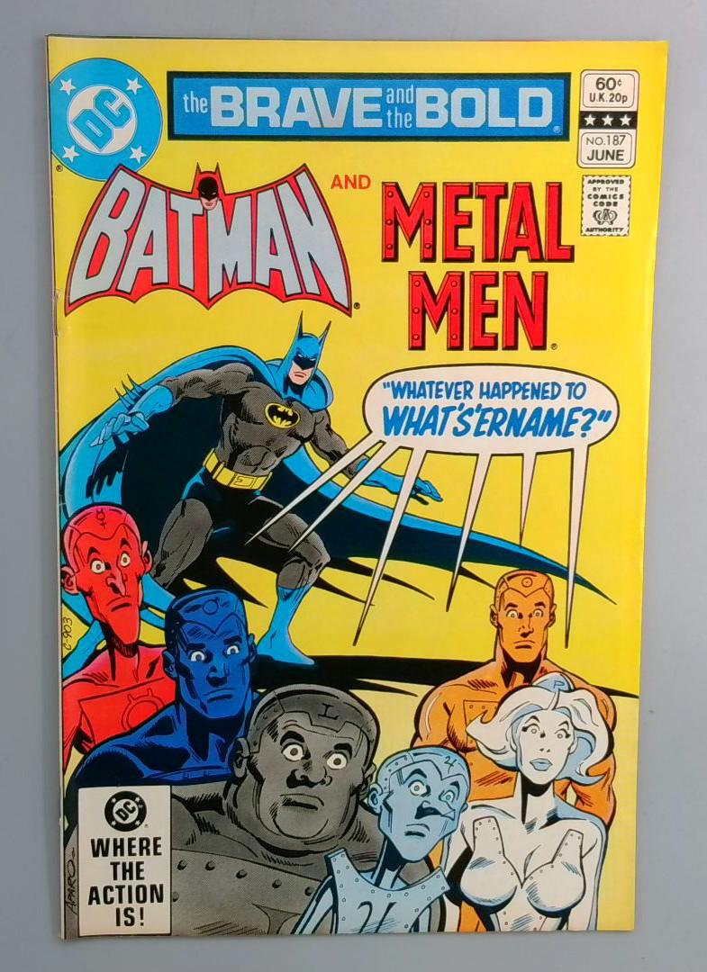 Brave and the Bold #187 Batman and Metal Men Direct Edition DC 1982