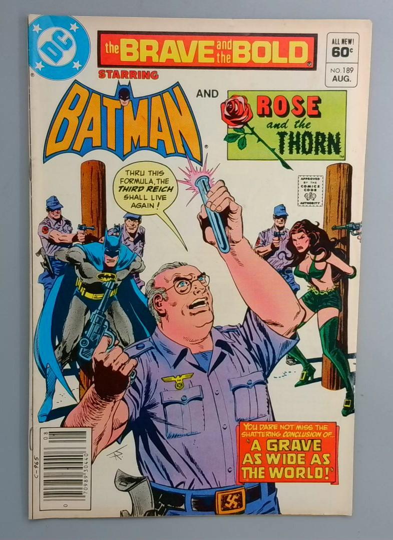 Brave and the Bold #189 Batman and Rose and the Thorn Newsstand DC 1982