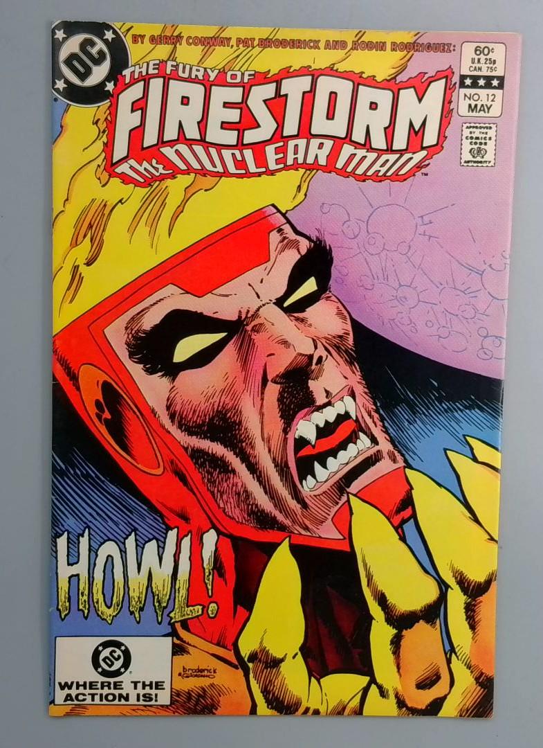 Fury of Firestorm #12 Newsstand Edition DC 1983