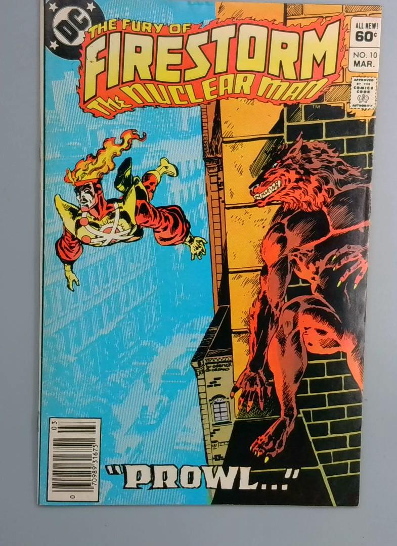 Fury of Firestorm #10 Newsstand Edition DC 1983
