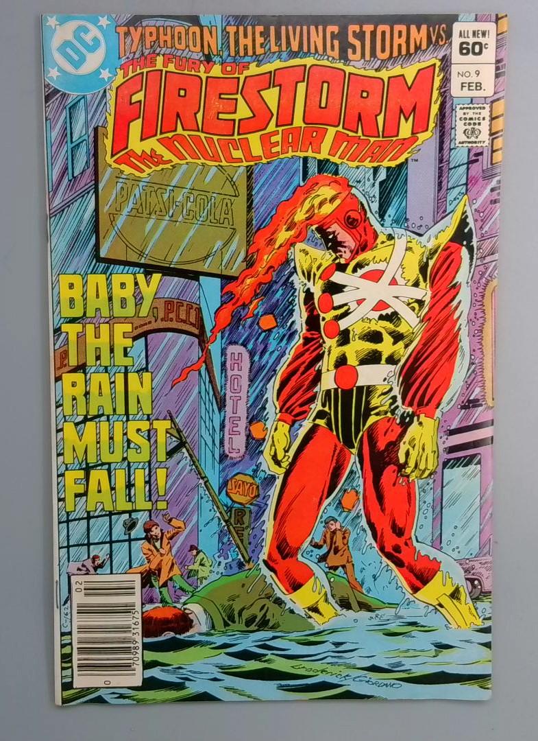 Fury of Firestorm #9 Newsstand Edition DC 1983