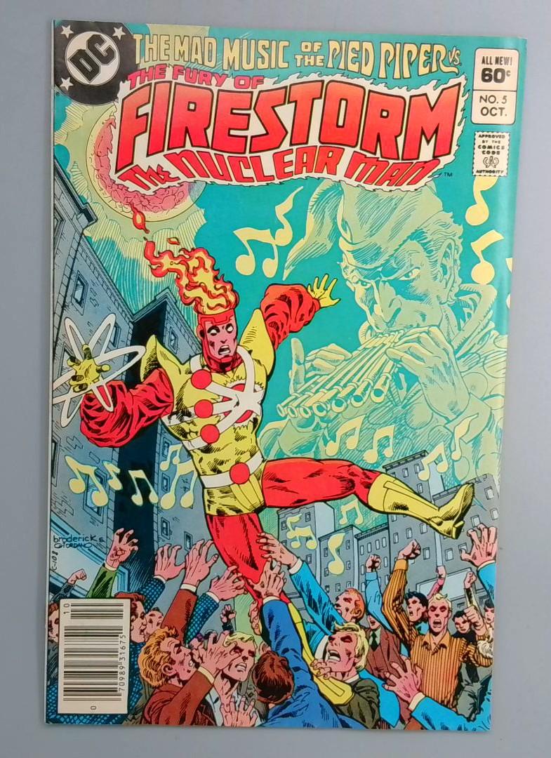 Fury of Firestorm #5 Newsstand Edition DC 1982