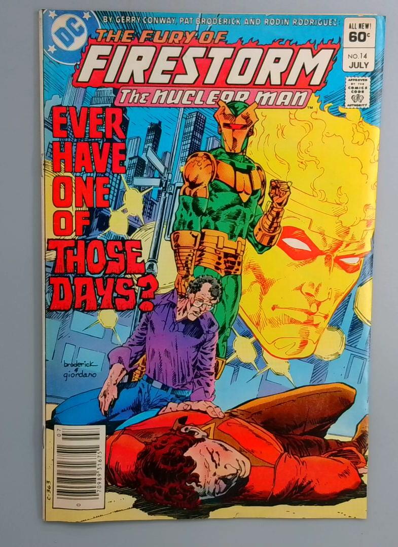 Fury of Firestorm #14 Newsstand Edition DC 1983