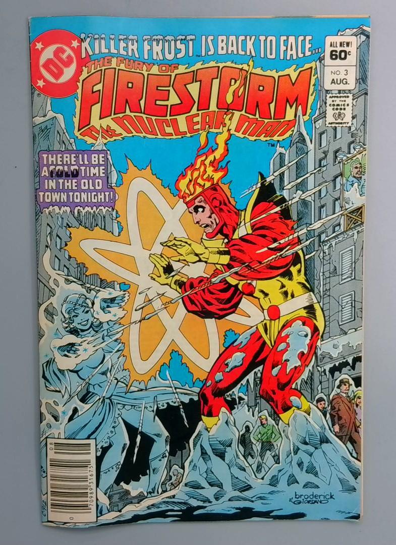 Fury of Firestorm #3 Newsstand Edition DC 1982