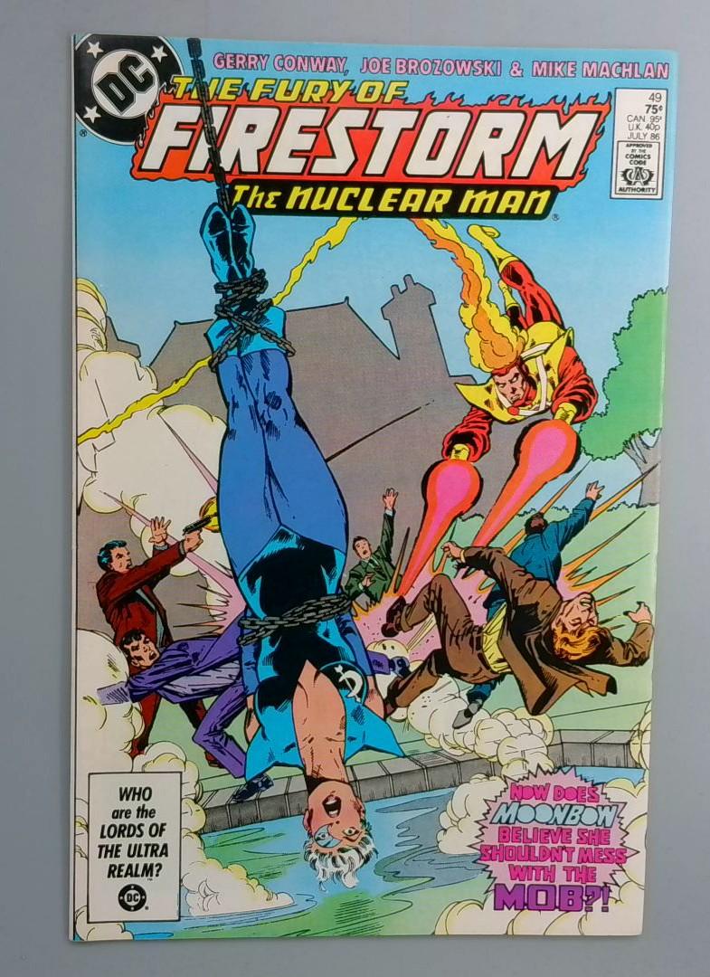Fury of Firestorm #49 VF Direct Edition DC 1986