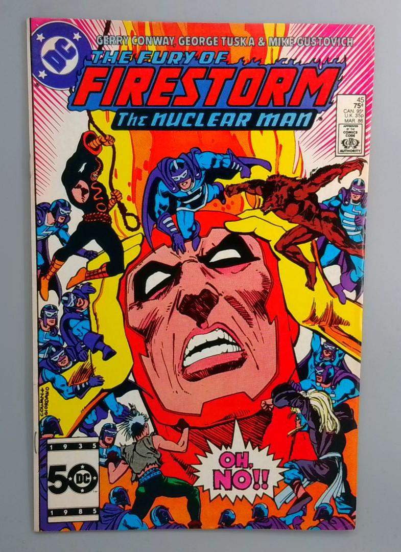 Fury of Firestorm #45 Direct Edition DC 1986