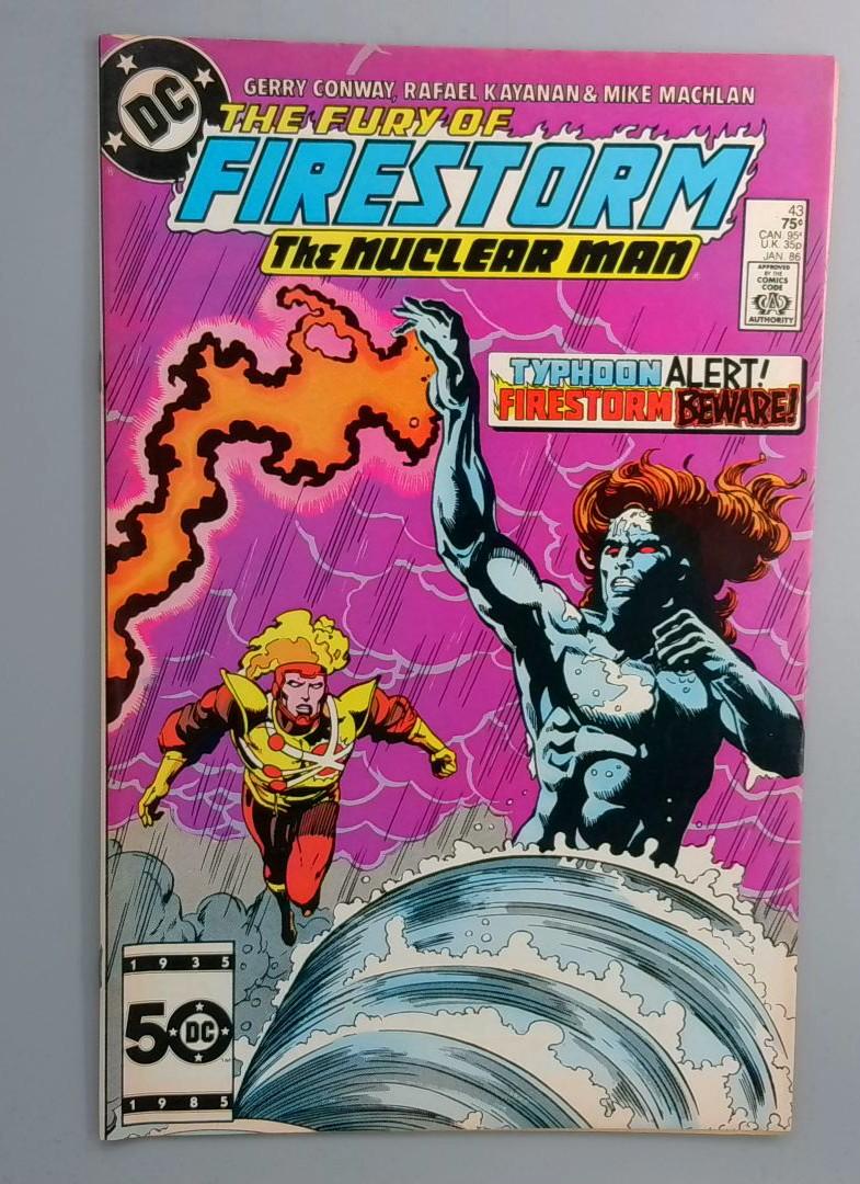 Fury of Firestorm #43 Direct Edition DC 1986