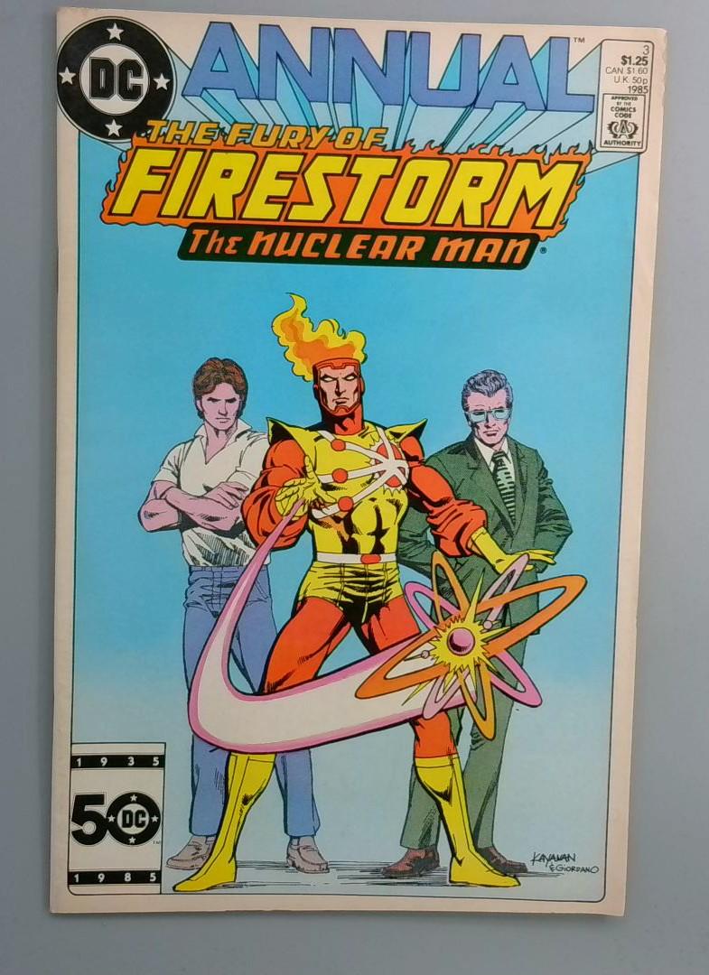 Fury of Firestorm Annual #3 Direct Edition DC 1985