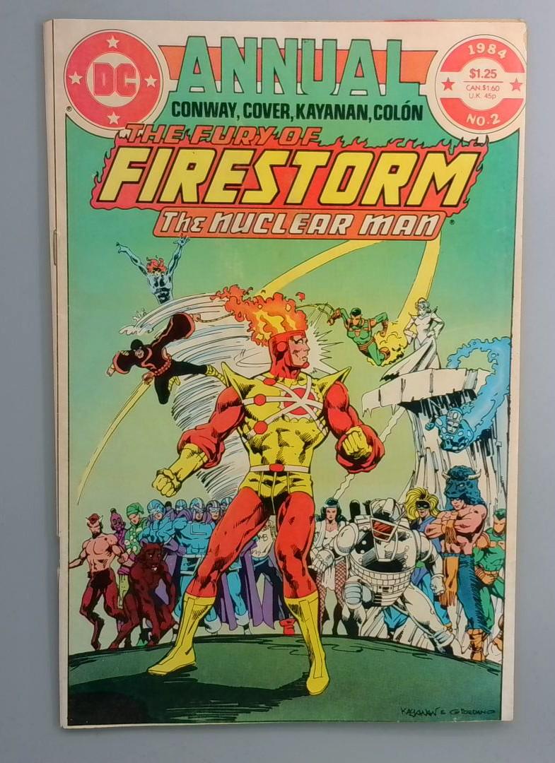 Fury of Firestorm Annual #2 Direct Edition DC 1984