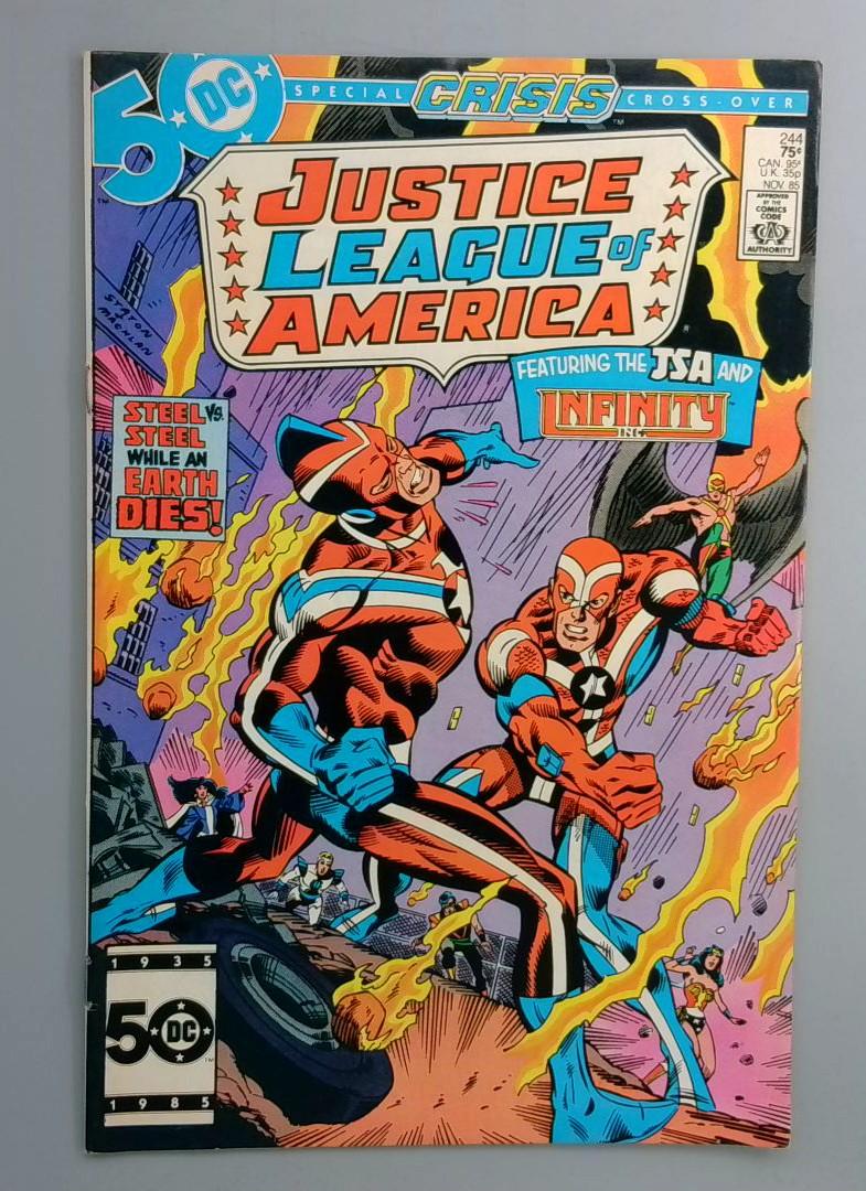 Justice League of America #244 Direct Edition DC 1985