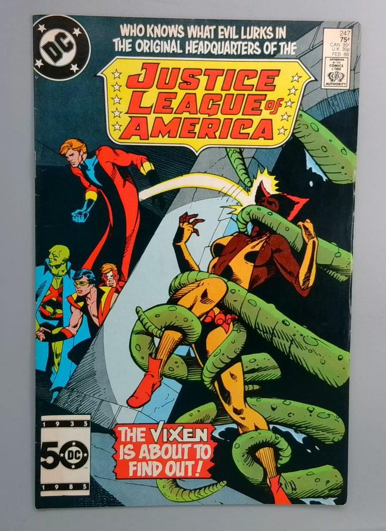 Justice League of America #247 Direct Edition DC 1986