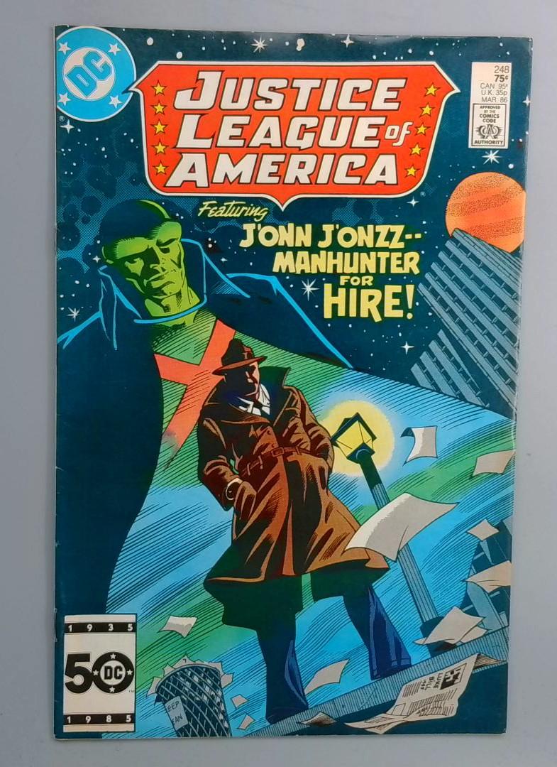 Justice League of America #248 Direct Edition DC 1986
