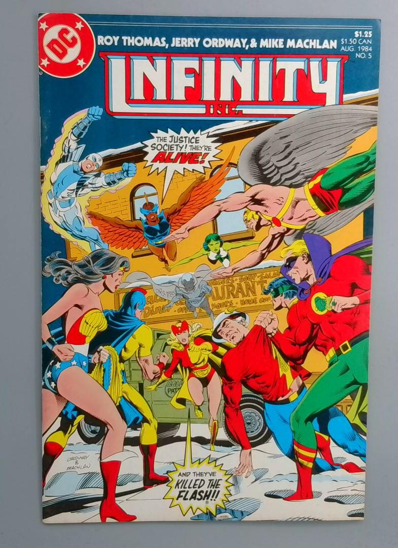 Infinity Inc. #5 DC 1984