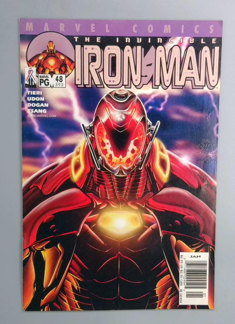 Iron Man #48 VF+ Ultron, Newsstand Edition Marvel 2002