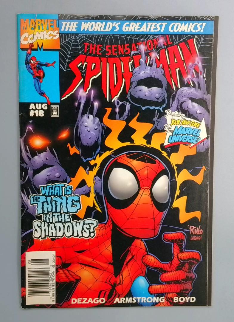 Sensational Spider-Man #18 VF/NM Newsstand Marvel 1997