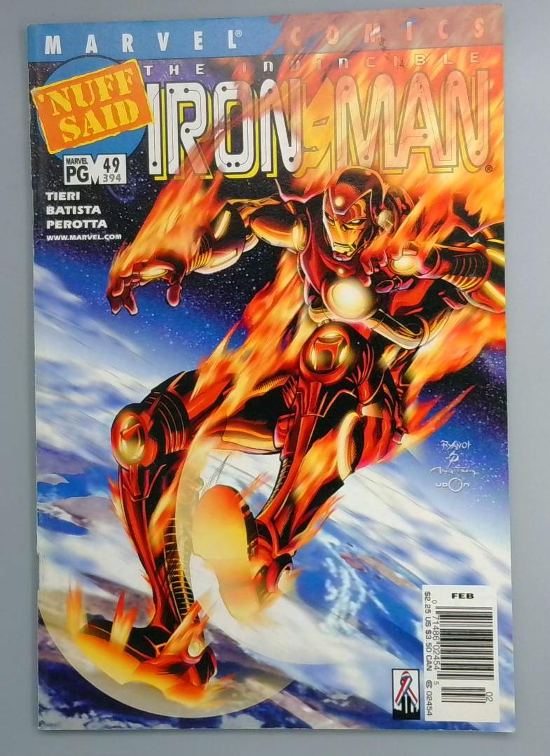 Iron Man #49 VF Newsstand Edition Marvel 2002