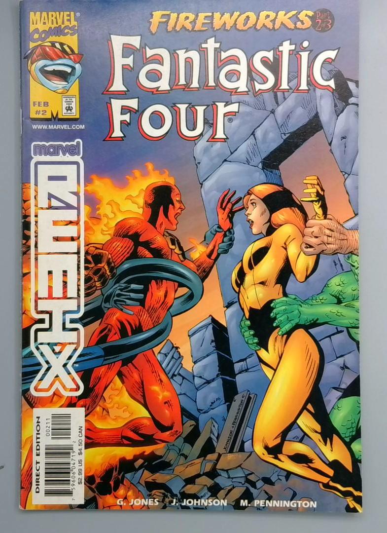 Fantastic Four #2 Fireworks Marvel