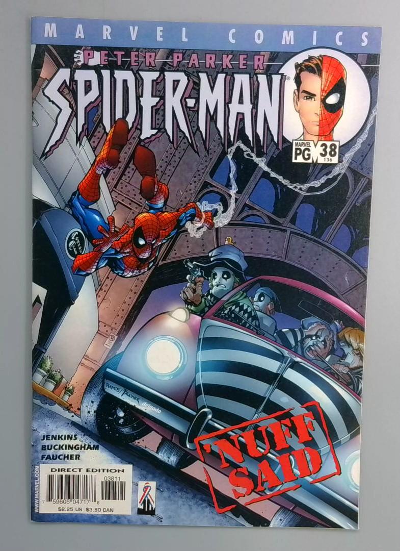 Peter Parker Spider-Man #38 VF+ Marvel 1992