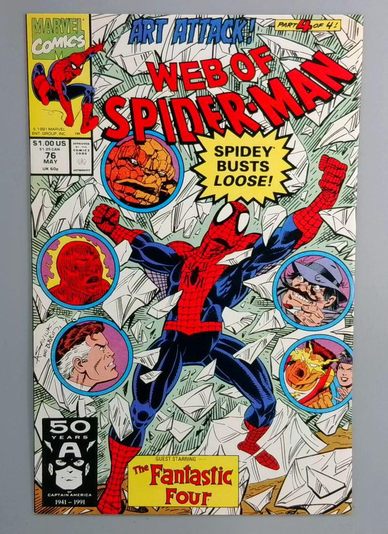 Web of Spider-Man #76 NM- Marvel 1991