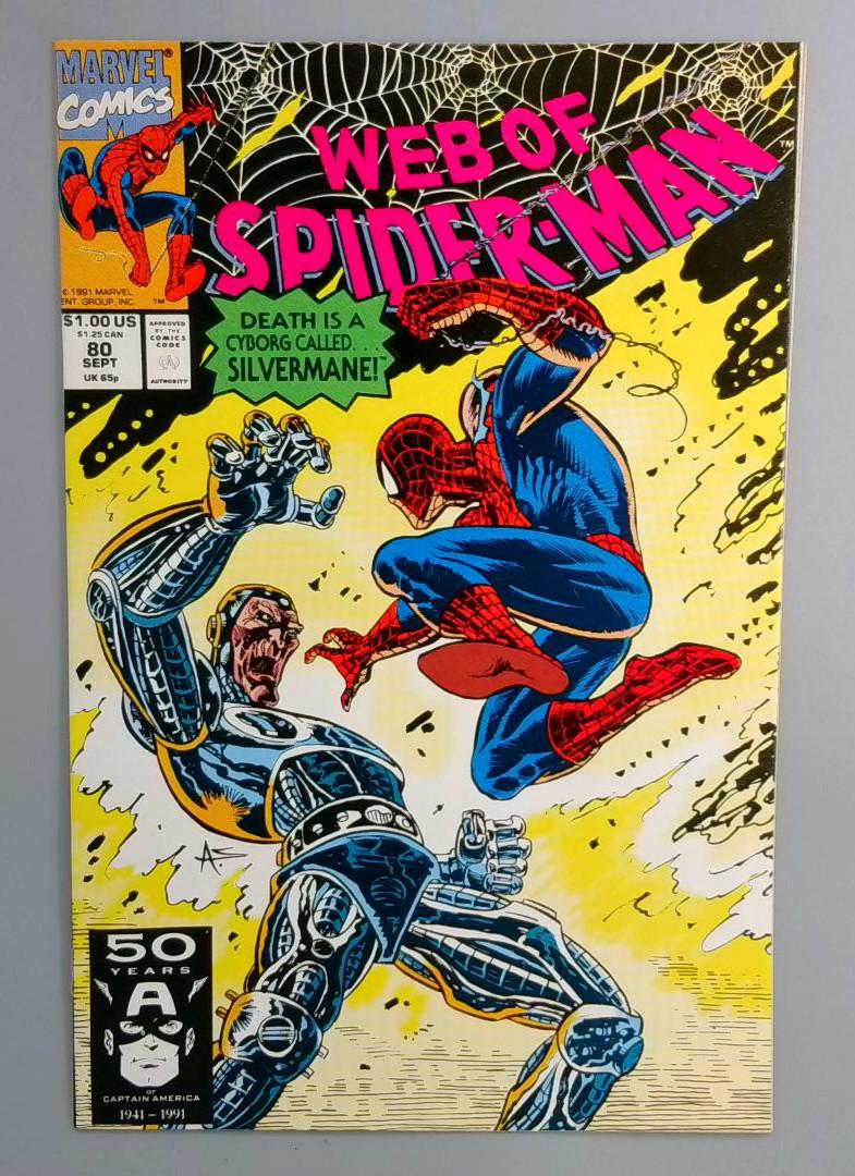 Web of Spider-Man #80 NM- Marvel 1991