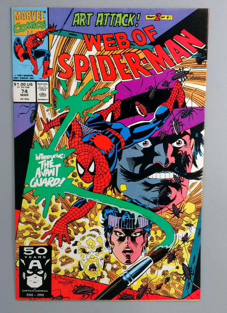 Web of Spider-Man #74 NM- Marvel 1991