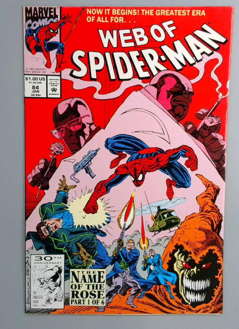 Web of Spider-Man #84 Marvel 1991